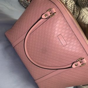 Authentic guccissma signature tote bag +wallet
